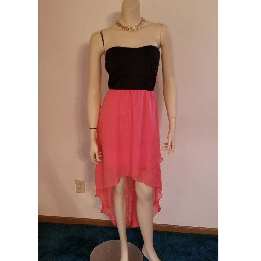 Cocktail, party, wedding Dress salmon Orange